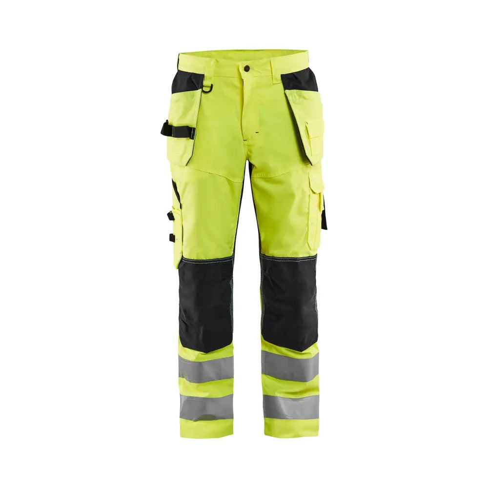 Blåkläder Varselbyxa med ventilation 15651811 - D100 / Huomiokeltainen/Musta