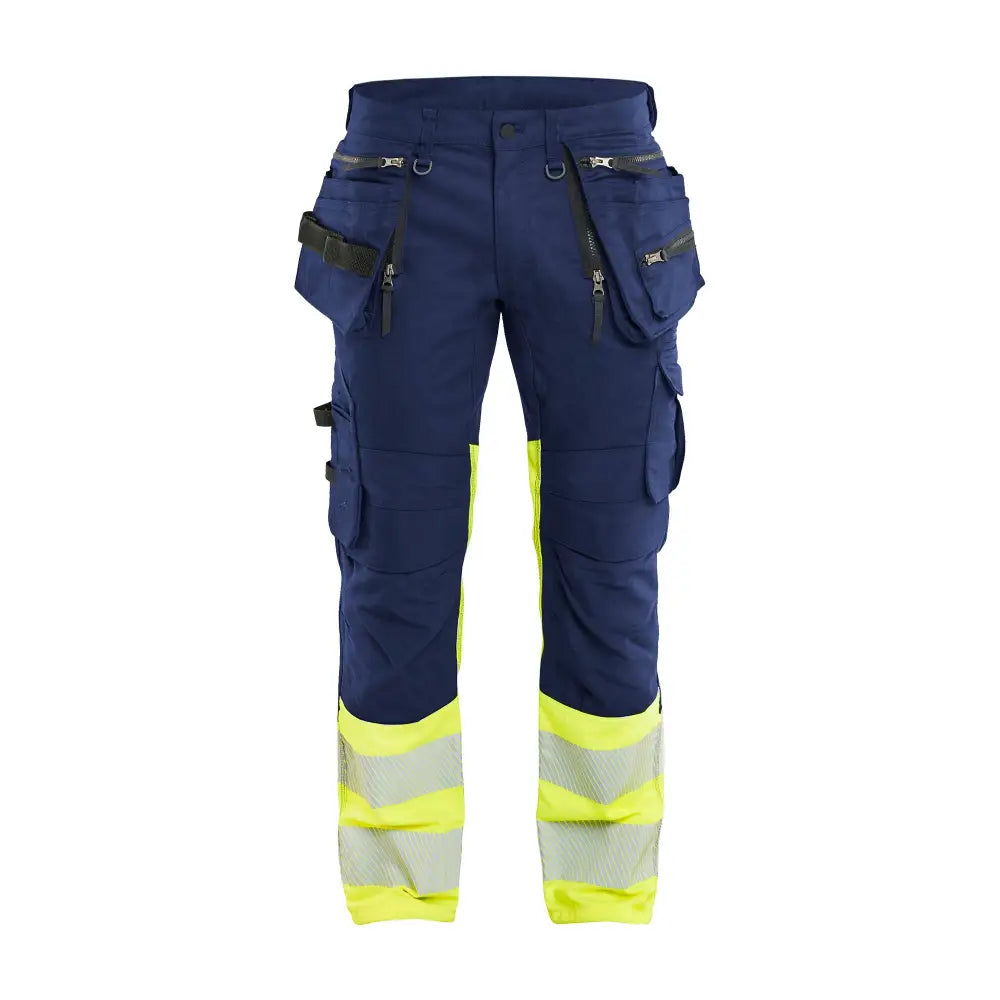 Blåkläder Varselbyxa Stretch 11301149 - C154 / Mariininsininen/Huomiokeltainen