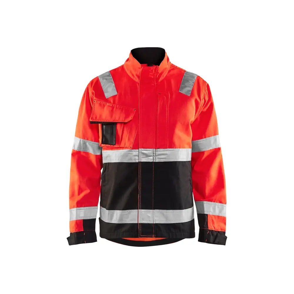 Blåkläder Varseljacka 40641811 - L / Huomiopunainen/Musta