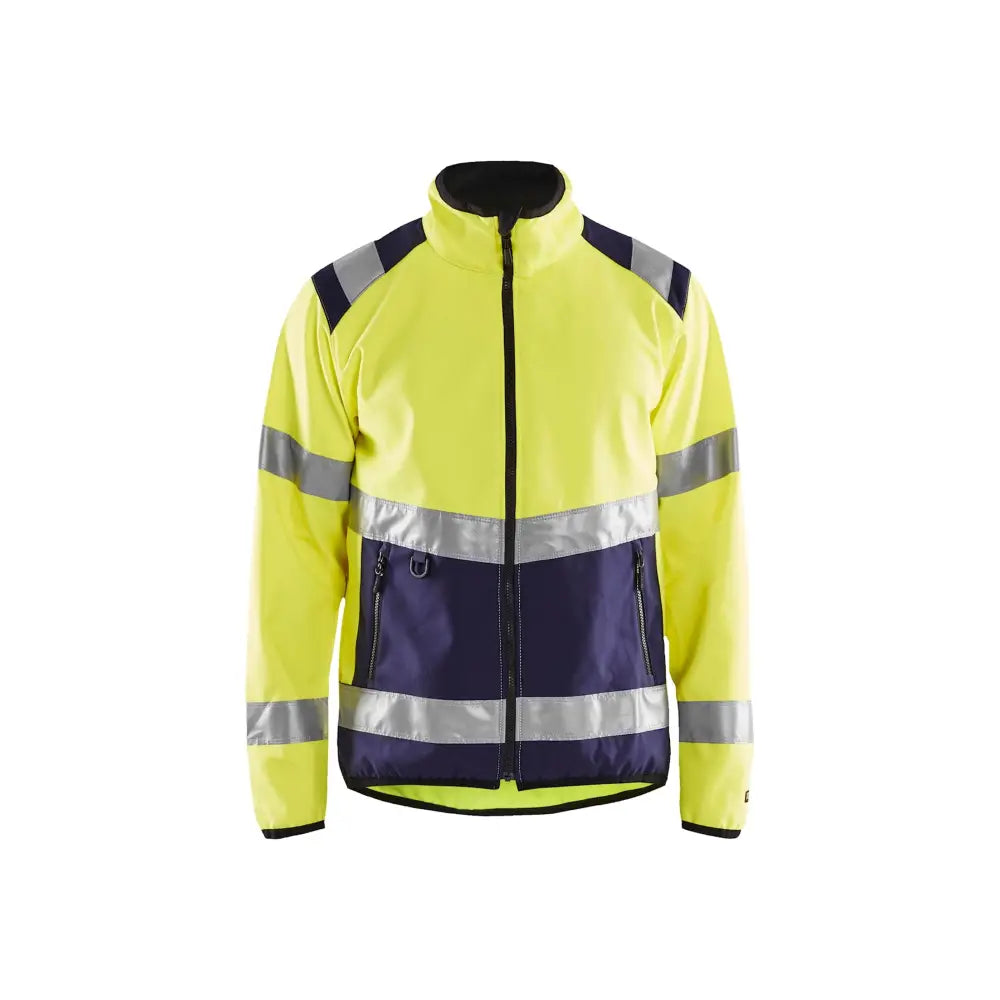 Blåkläder Varseljacka softshell 48772516 - XXL / Huomiokeltainen/Mariininsininen