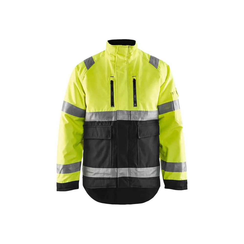 Blåkläder Varseljacka vinter 48271977 - XXXL / Huomiokeltainen/Musta