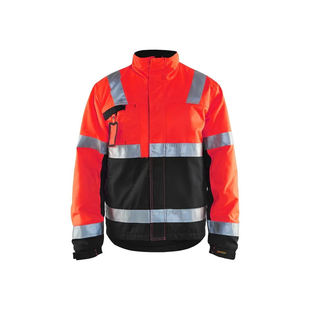 Blåkläder Varseljacka vinter 48621811 - 4XL / Huomiopunainen/Musta