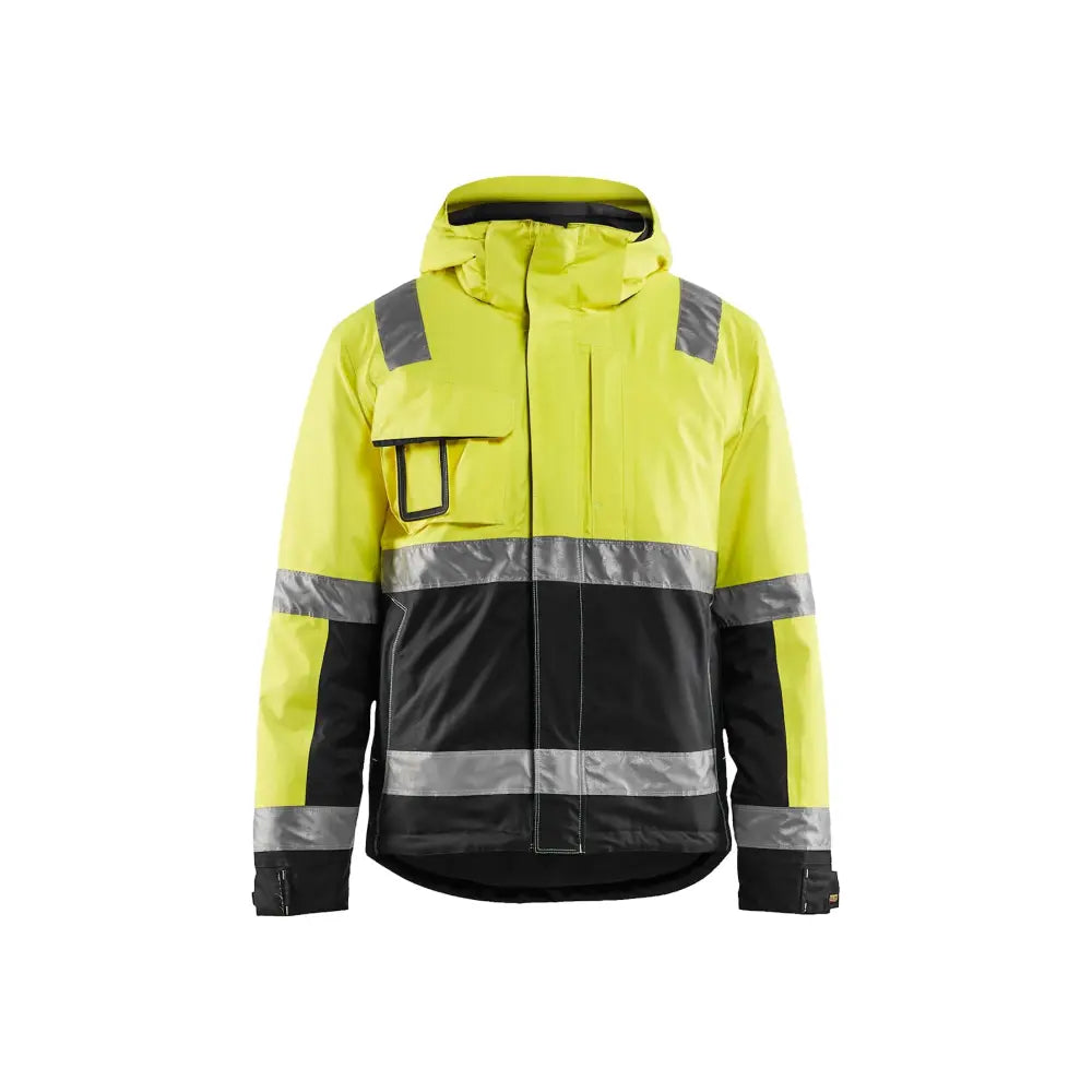 Blåkläder Varseljacka Vinter 48701987 - XS / Huomiokeltainen/Musta