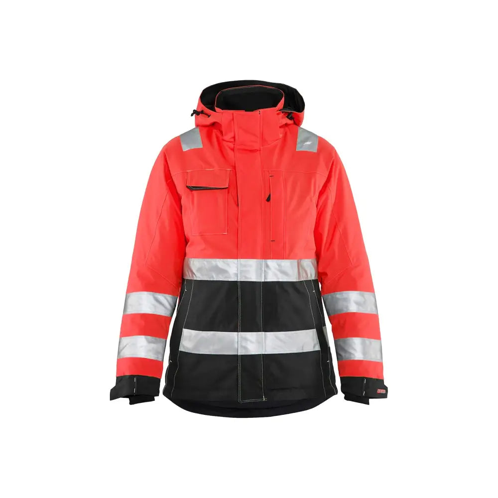 Blåkläder Varseljacka Vinter Dam 48721987 - XXXL / Huomiopunainen/Musta