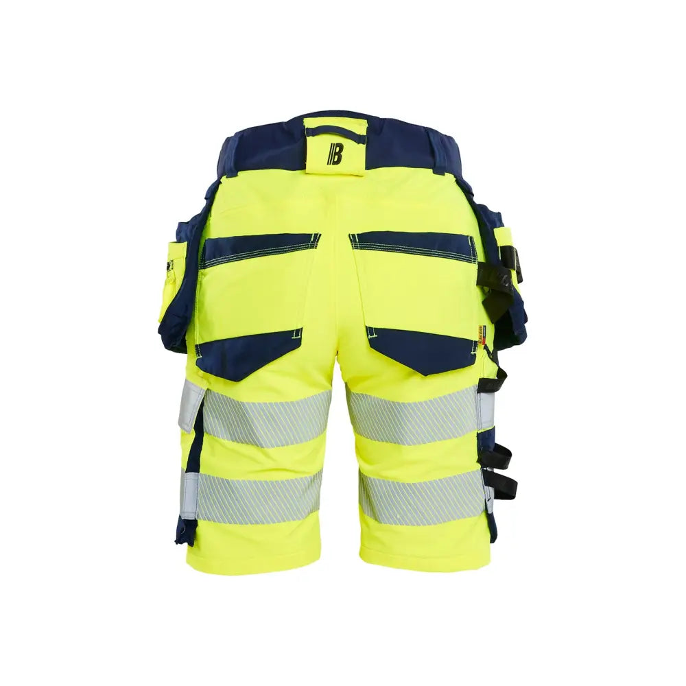 Blåkläder Varselshorts 4-vägsstretch Dam 70201648 - C34 / Huomiokeltainen/Mariininsininen