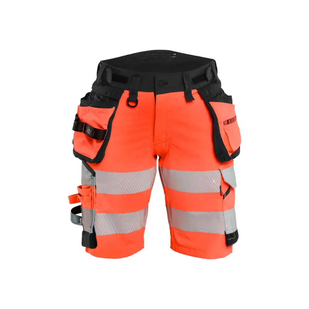Blåkläder Varselshorts 4-vägsstretch Dam 70201648 - C42 / Huomiopunainen/Musta