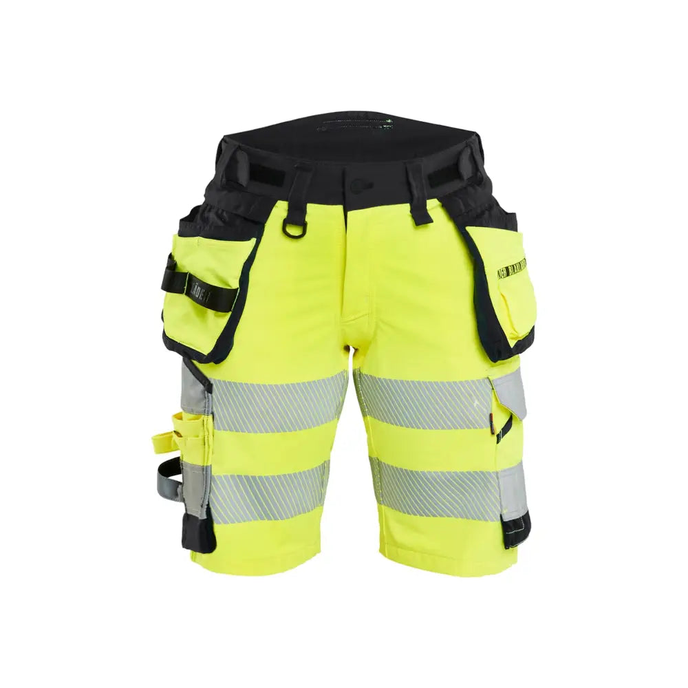 Blåkläder Varselshorts 4-vägsstretch Dam 70201648 - C48 / Huomiokeltainen/Musta