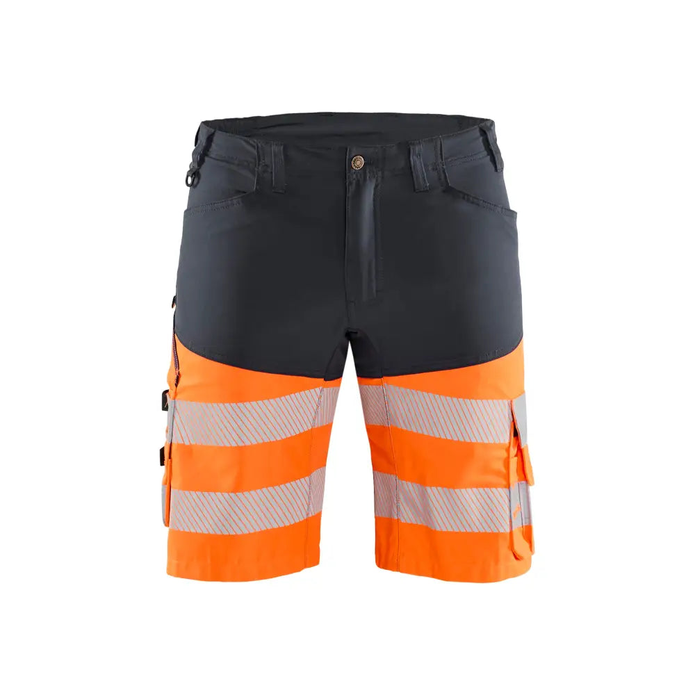 Blåkläder Varselshorts med stretch 15411811 - C62 / Grafiitinharmaa/Huomiooranssi