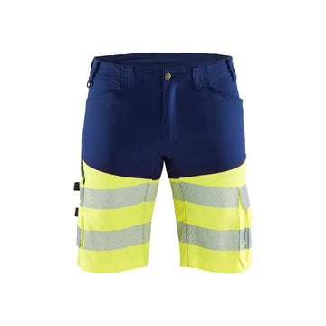 Blåkläder Varselshorts med stretch 15411811 - C64 / Mariininsininen/Huomiokeltainen