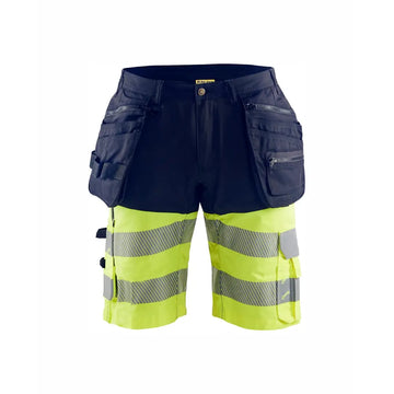 Blåkläder Varselshorts med stretch 15961811 - C60 / Mariininsininen/Huomiokeltainen