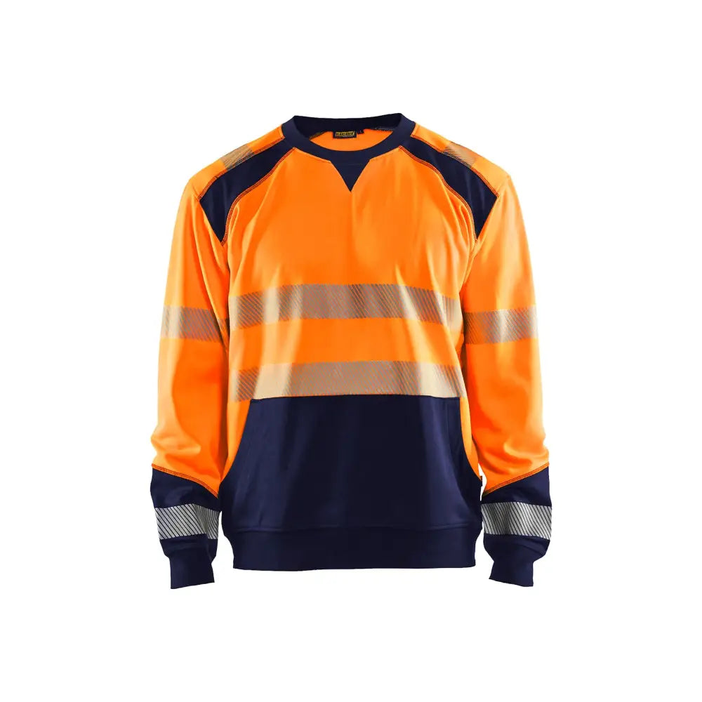 Blåkläder Varseltröja 35412528 - XS / Huomio-oranssi/Mariininsininen
