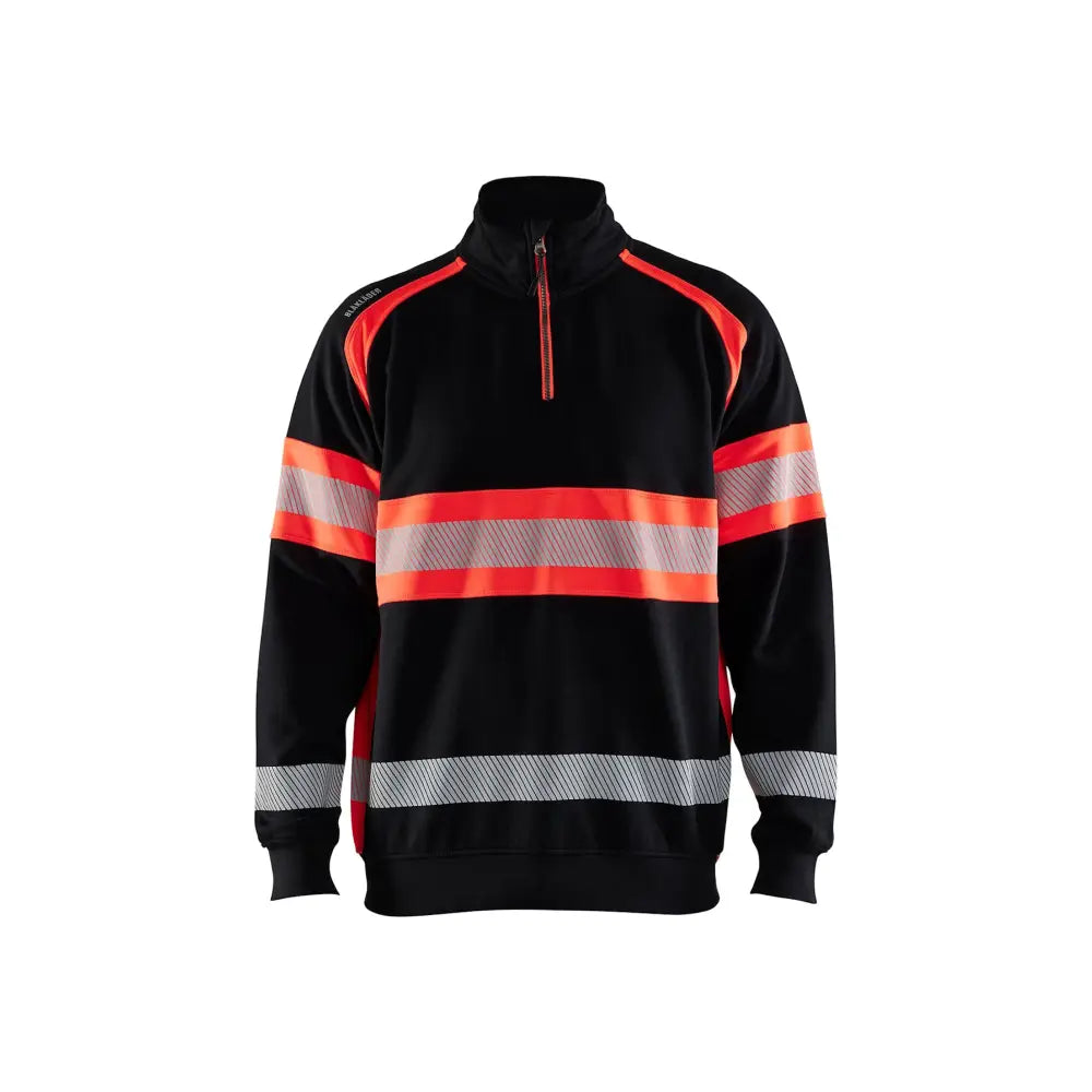 Blåkläder Varseltröja 35531158 - 4XL / Musta/Huomiopunainen