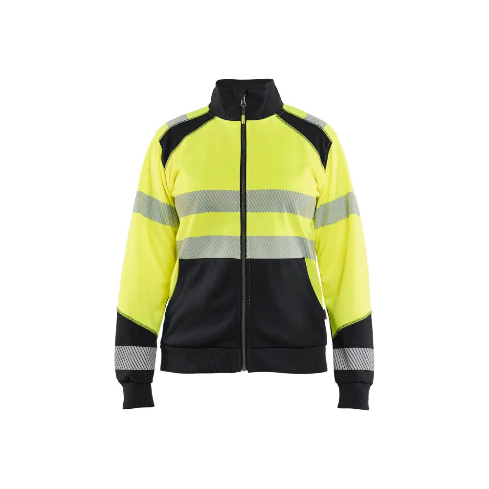 Blåkläder Varseltröja med Dragkedja Dam 35082528 - XS / Huomiokeltainen/Musta