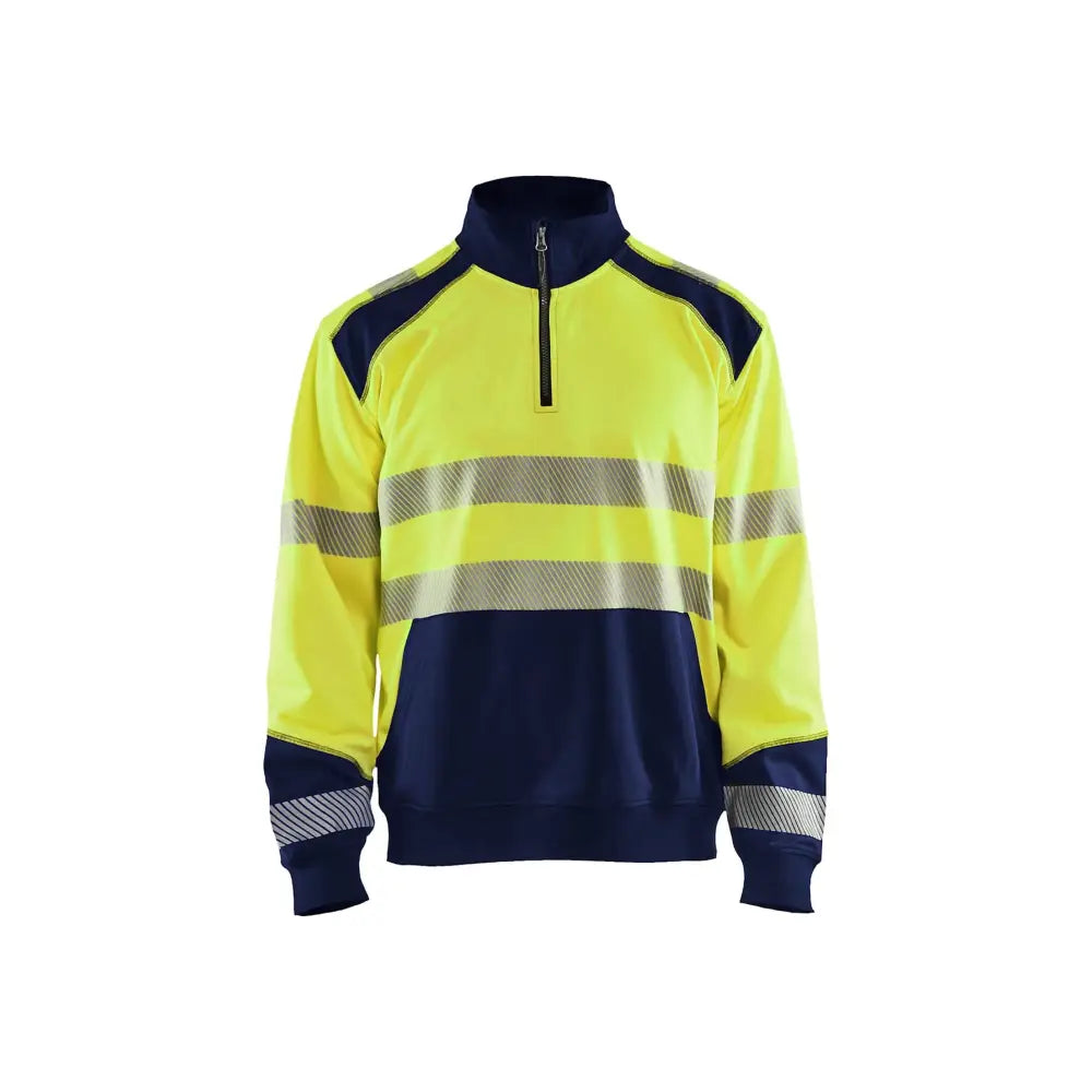 Blåkläder Varseltröja med krage 35562528 - XS / Huomiokeltainen/Mariininsininen