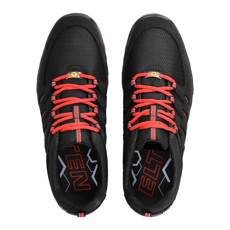 ELTEN Maddox Black-Red Low S3 729561