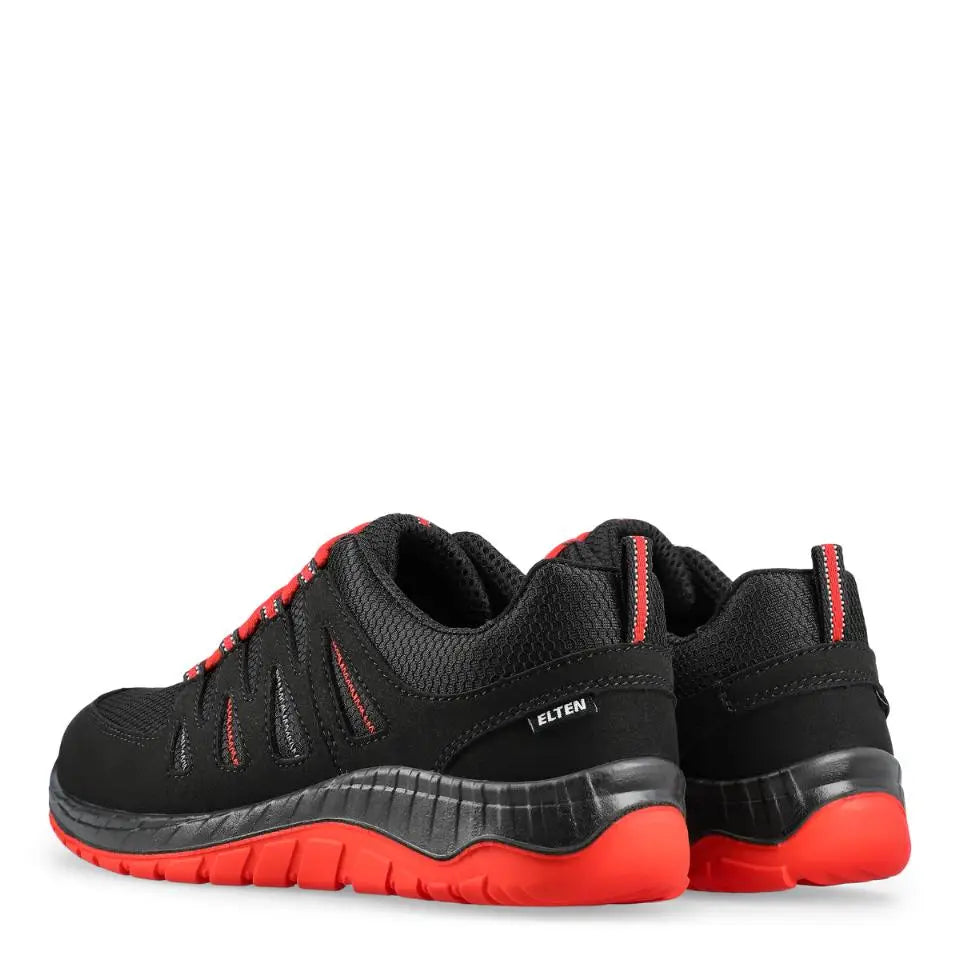 ELTEN Maddox Black-Red Low S3 729561