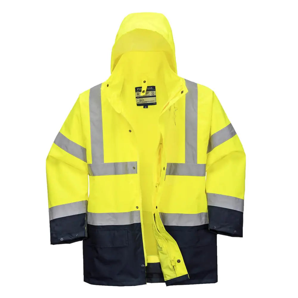 Portwest 5-i-1 Jacka S766 - Gul/Marinblå (YNR) / XS
