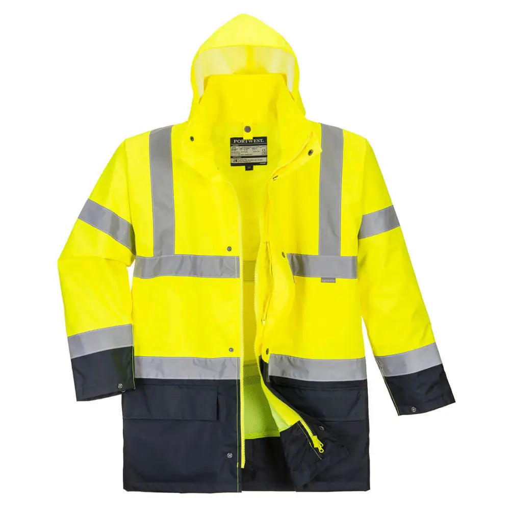 Portwest 5-i-1 Jacka S766 - Gul/Svart (YBR) / S