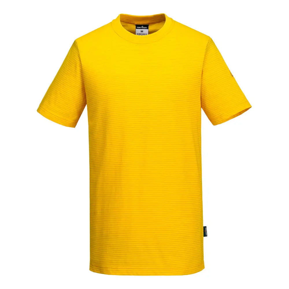Portwest Anti-Statisk ESD T-Shirt AS20 - Djup Gul (YE3) / S