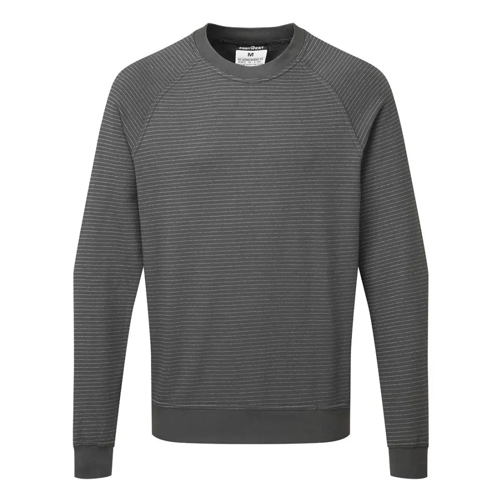Portwest Antistatisk ESD sweatshirt AS24 - Zoom Grå (ZOR) / XS