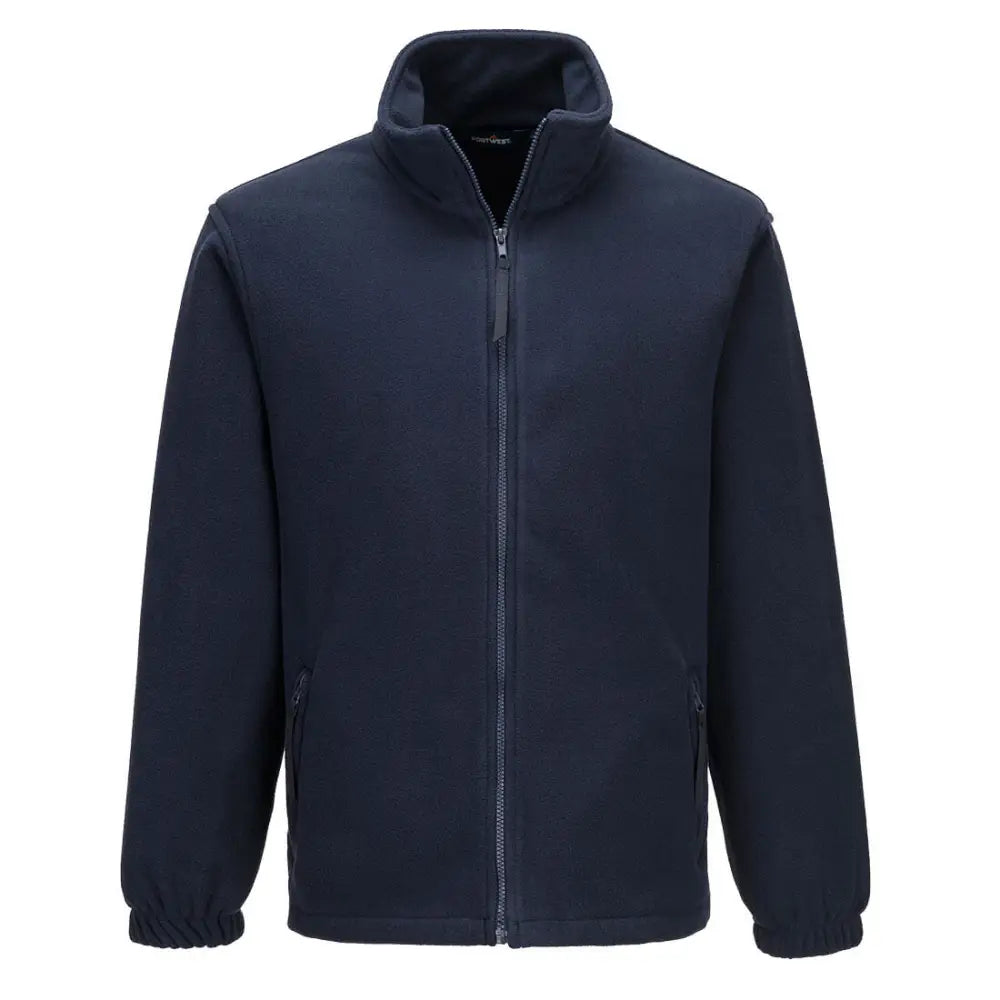 Portwest Aran-fleece för män F205 - Marinblå (NVR) / XS