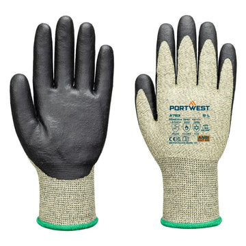 Portwest Arc Grip 13E Level 3 Handske A783 - Grön/Svart (E8R) / S