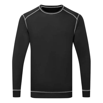 Portwest Base Pro Antibakteriell Topp B153 - Svart (BKR) / XS