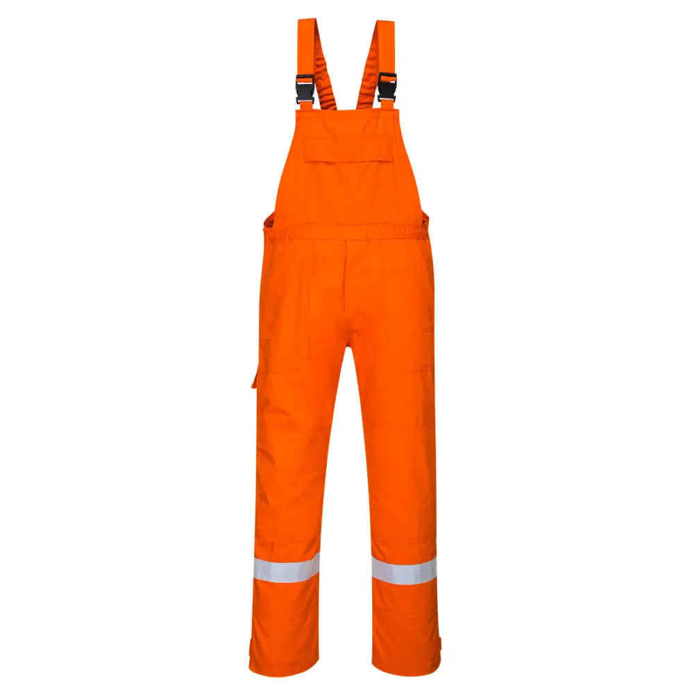 Portwest Bizflame Plus Bib and Brace FR27 - Orange (ORR) / S
