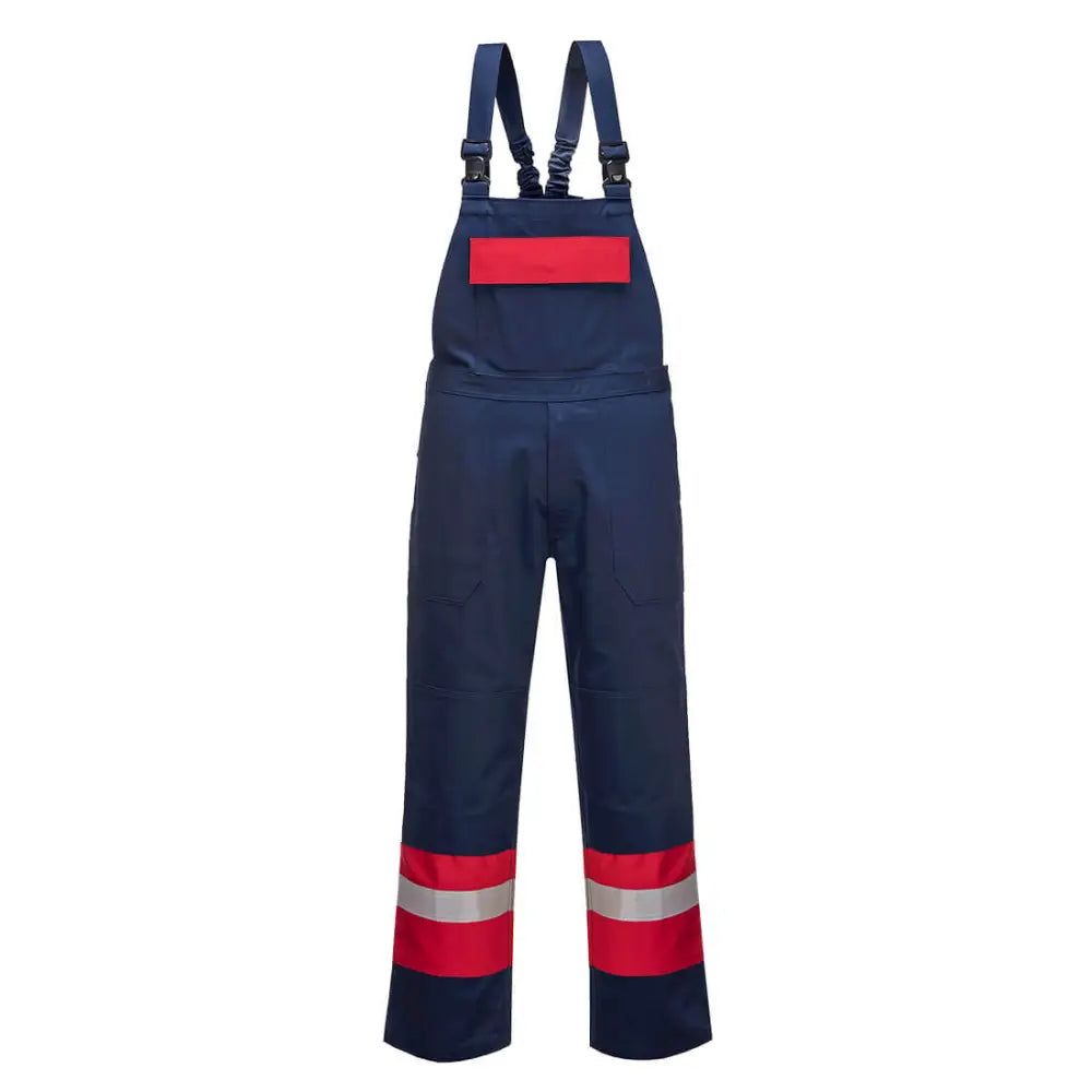 Portwest Bizflame Plus Bib and Brace FR57 - Marinblå (NAR) / S