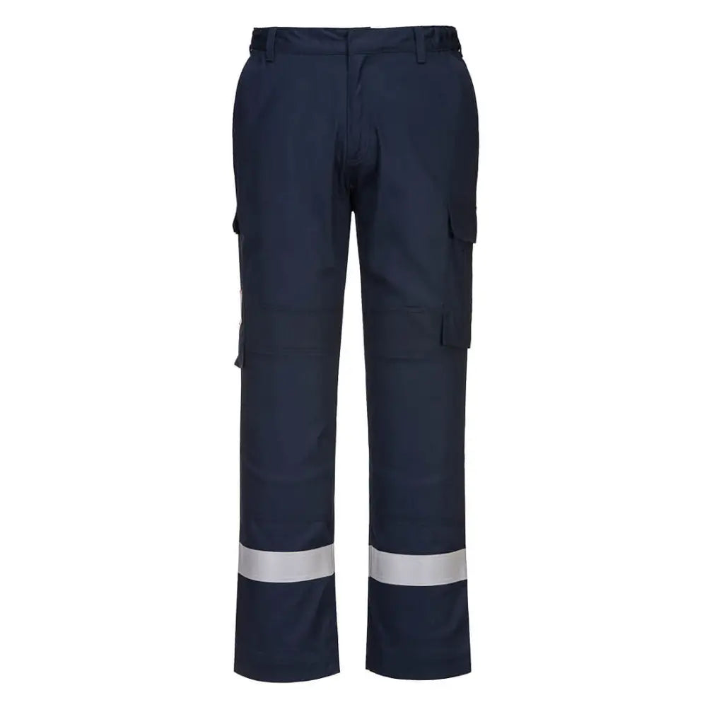 Portwest Bizflame Plus lätt byxa FR401 - Marinblå (NVR) / S