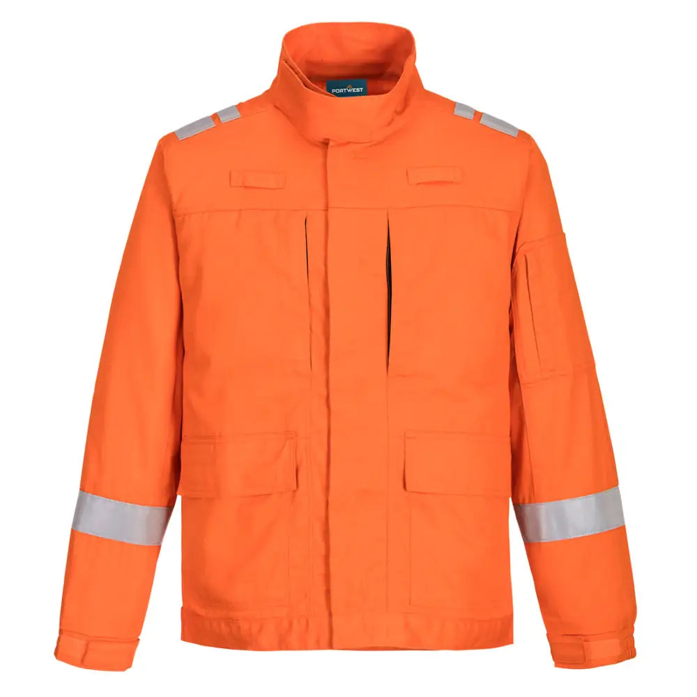 Portwest Bizflame Plus lättvikts jacka FR601 - Orange (ORR) / S