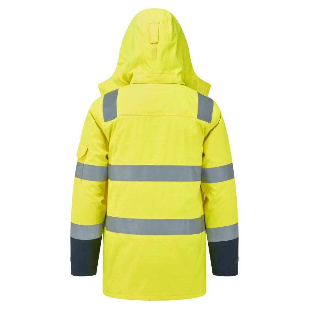 Portwest Bizflame Rain+ Hi-Vis Multi-Norm Kontrast FR Vinterjacka FR617