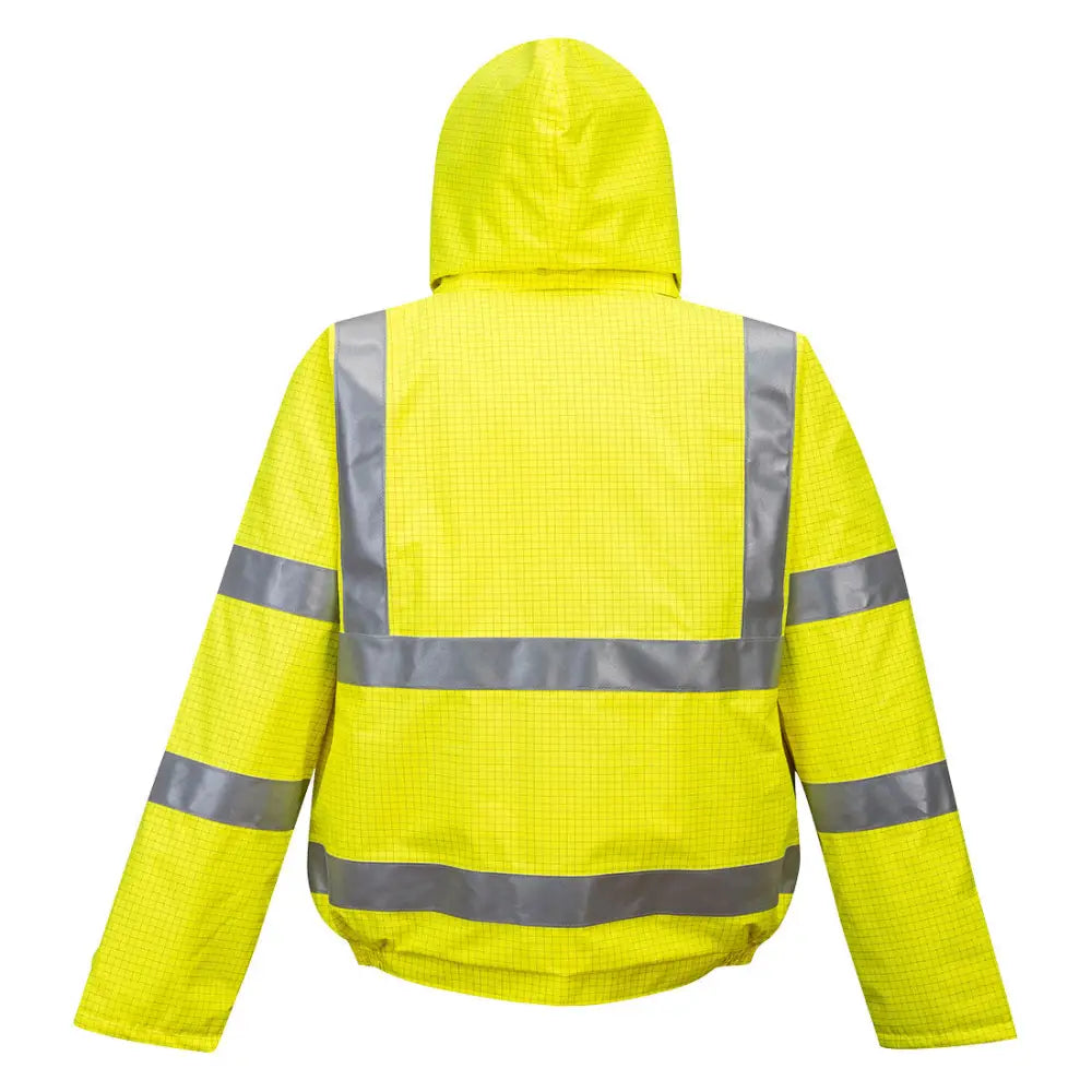Portwest Bizflame Regn Hi-Vis Antistatisk FR Bomber Jacka S773