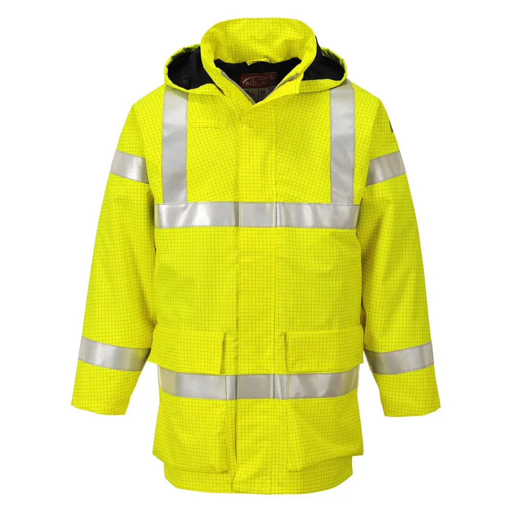 Portwest Bizflame Regn Hi-Vis Multi Lite Jacka S774 - Gul: (YER) / S