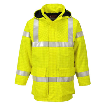 Portwest Bizflame Regn Hi-Vis Multi Lite Jacka S774 - Gul: (YER) / S