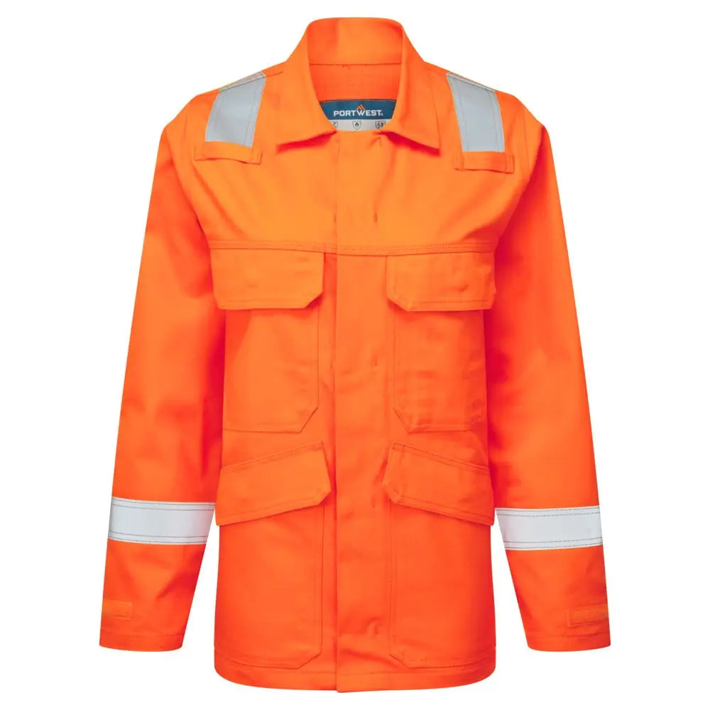 Portwest Bizflame Work FR-jacka för kvinnor FR740 - Orange (ORR) / XS