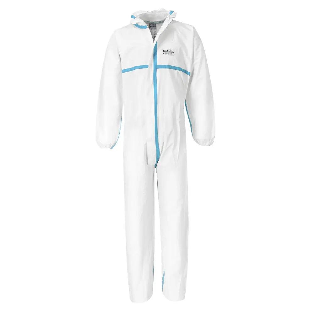 Portwest BizTex Mikroporös 4/5/6 Overall ST60 - Vit (WHR) / M