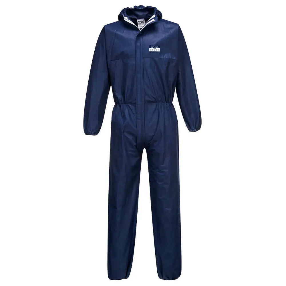 Portwest BizTex SMS skyddsoverall typ 5/6 (Pk50) ST30 - Marinblå (NAR) / M