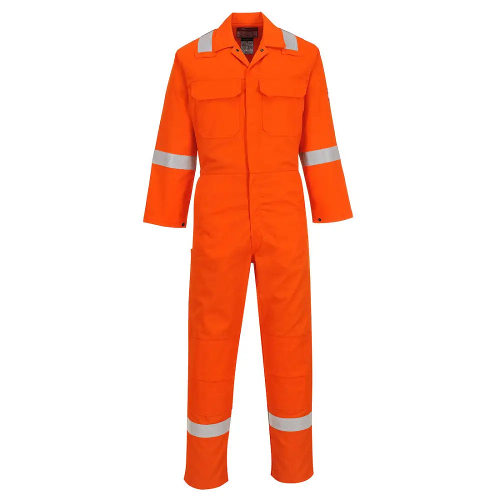 Portwest Bizweld Iona FR Overall BIZ5 - Orange (ORR) / XS