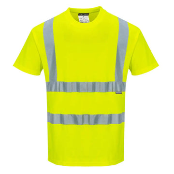 Portwest Bomulls Comfort T-shirt S170 - Gul: (YER) / XS