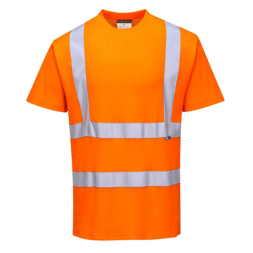 Portwest Bomulls Comfort T-shirt S170 - Orange (ORR) / XS