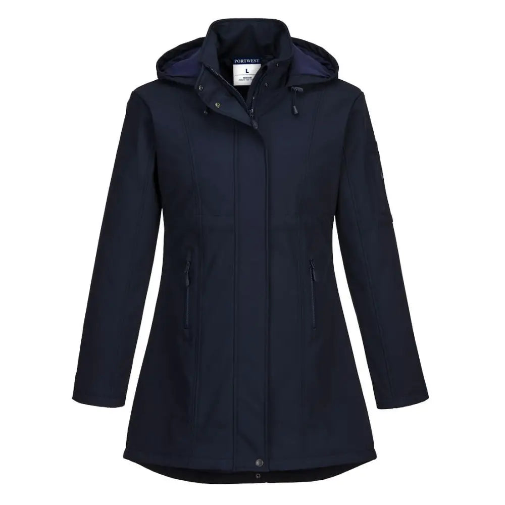 Portwest Carla softshell jacka TK42 - Marinblå (NAR) / XS