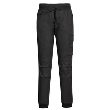 Portwest Chefs-joggare i stretch C074 - Svart (BKR) / XS