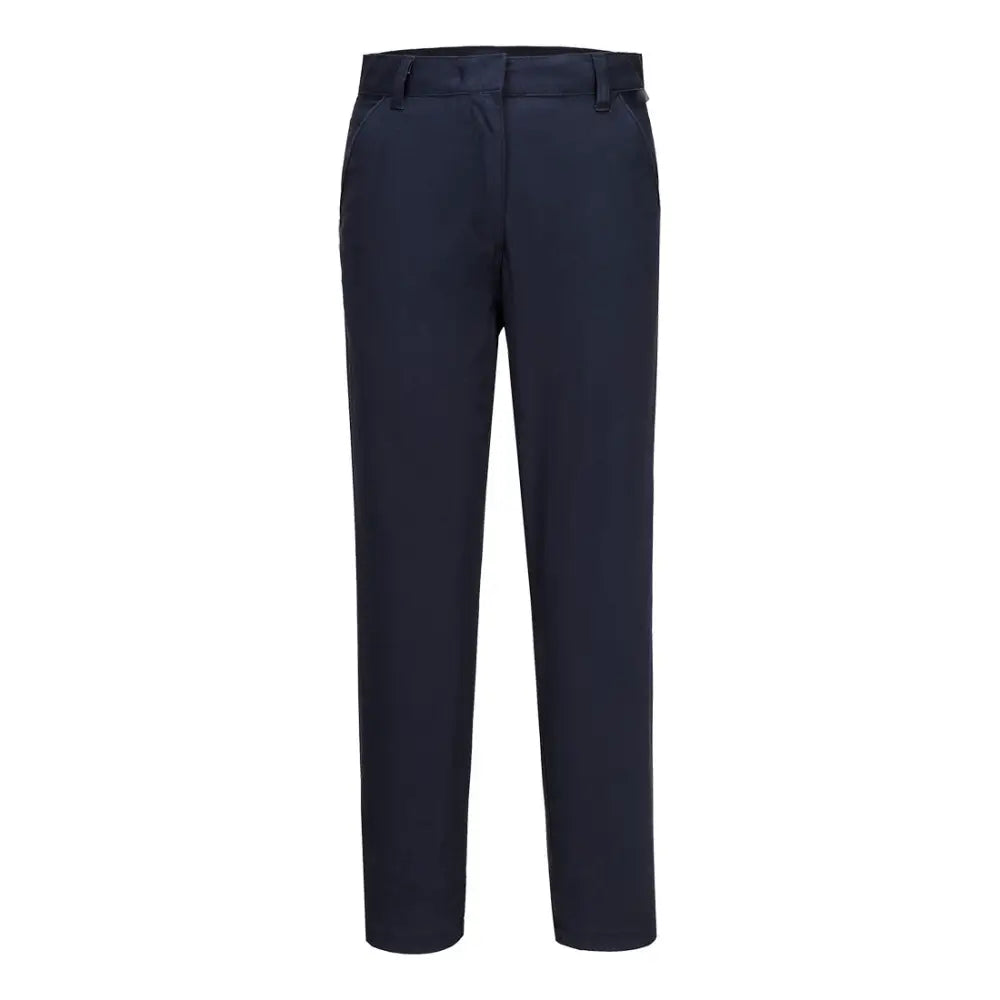 Portwest Chino Stretch Slim Byxor för kvinnor S235 - Marinblå (NVR) / 24