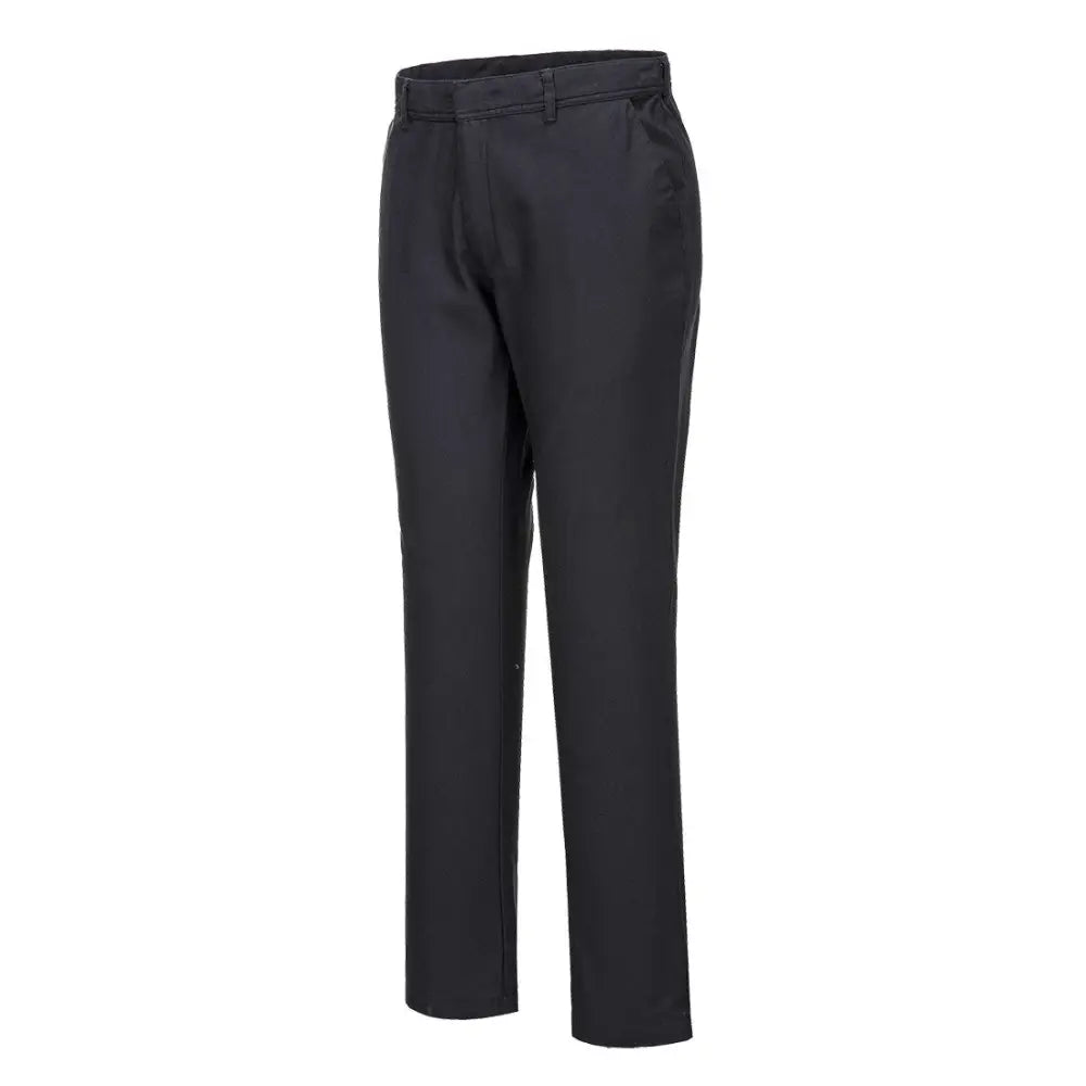 Portwest Chinosbyxa slimfit Stretch S232 - Svart (BKS) / 28