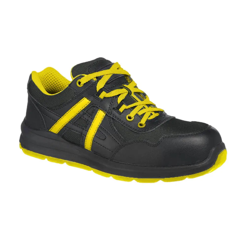 Portwest Portwest Compositelite Volga Trainer S1P - 36 / Svart/Gul