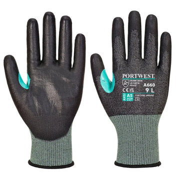 Portwest CS Cut E18 PU A660 - Svart (K8R) / XS
