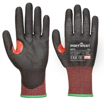 Portwest CS Cut F13 PU A670 - Svart (K8R) / XS