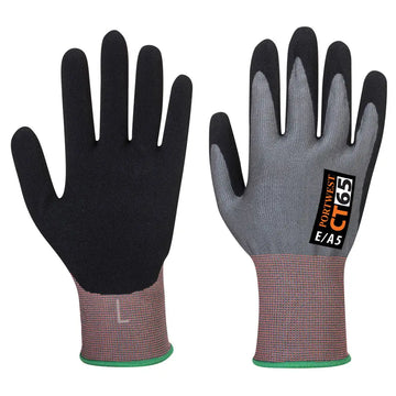 Portwest CT Cut C18 Nitril CT65 - Grå/Svart (G8R) / XS