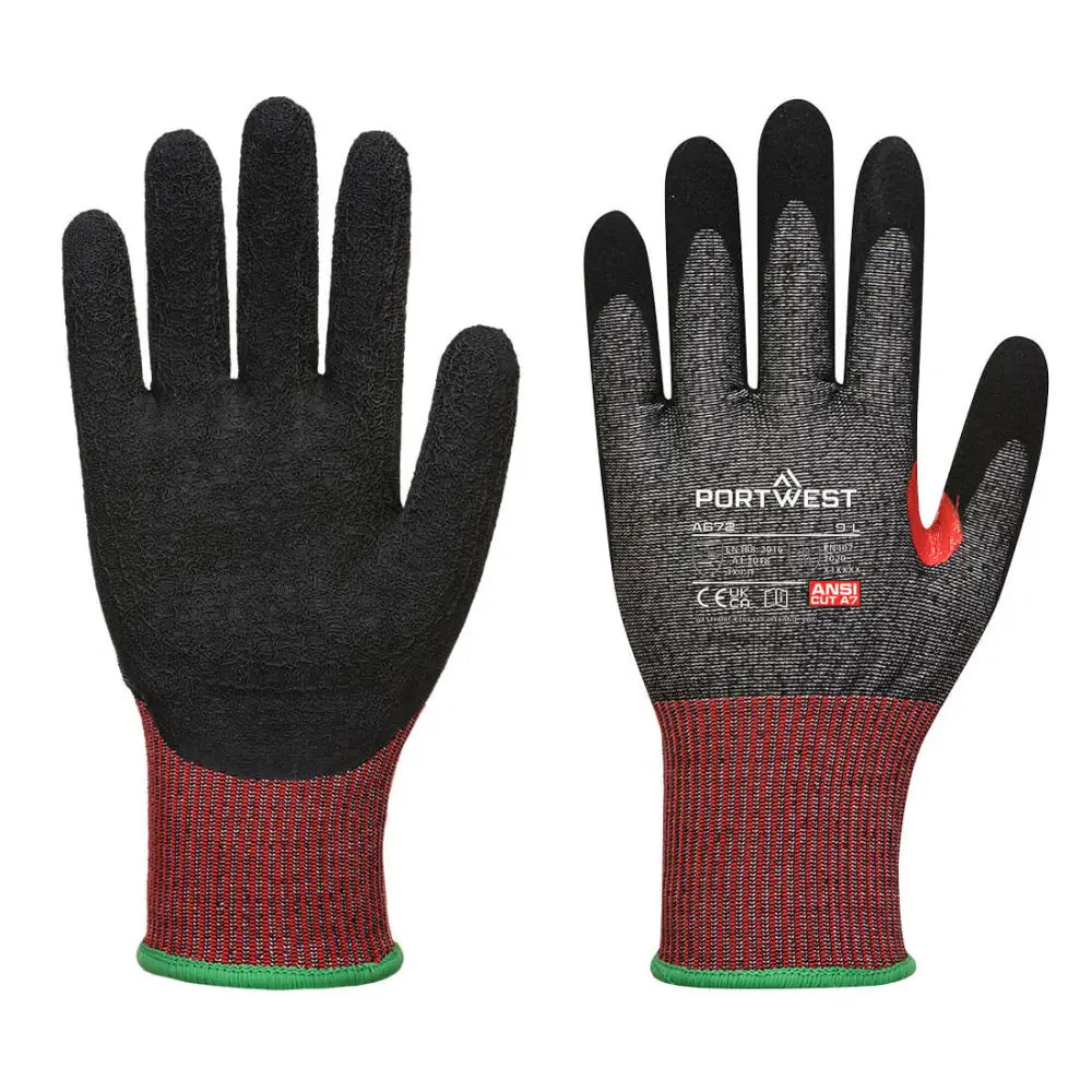 Portwest CT Cut F13 Nitril A672 - Svart (K8R) / XS